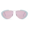 Fendi - FS Fendiland - Pilot Sunglasses - Light Blue Pink - Sunglasses - Fendi Eyewear