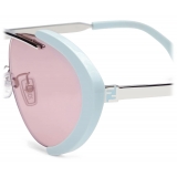 Fendi - FS Fendiland - Pilot Sunglasses - Light Blue Pink - Sunglasses - Fendi Eyewear