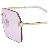 Fendi - FS Fendi Sky - Rectangular Sunglasses - Pink - Sunglasses - Fendi Eyewear