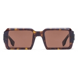 Fendi - Fendigraphy - Rectangular Sunglasses - Brown - Sunglasses - Fendi Eyewear