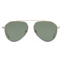 Fendi - Fendi Travel - Pilot Sunglasses - Gold Green - Sunglasses - Fendi Eyewear