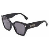 Fendi - Fendi Bold - Square Sunglasses - Black - Sunglasses - Fendi Eyewear