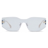Fendi - Fendigraphy - Rectangular Sunglasses - Green - Sunglasses - Fendi Eyewear