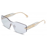 Fendi - Fendigraphy - Rectangular Sunglasses - Green - Sunglasses - Fendi Eyewear