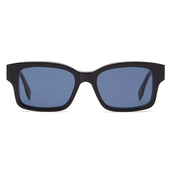 Fendi - O’Lock - Rectangular Sunglasses - Black - Sunglasses - Fendi Eyewear