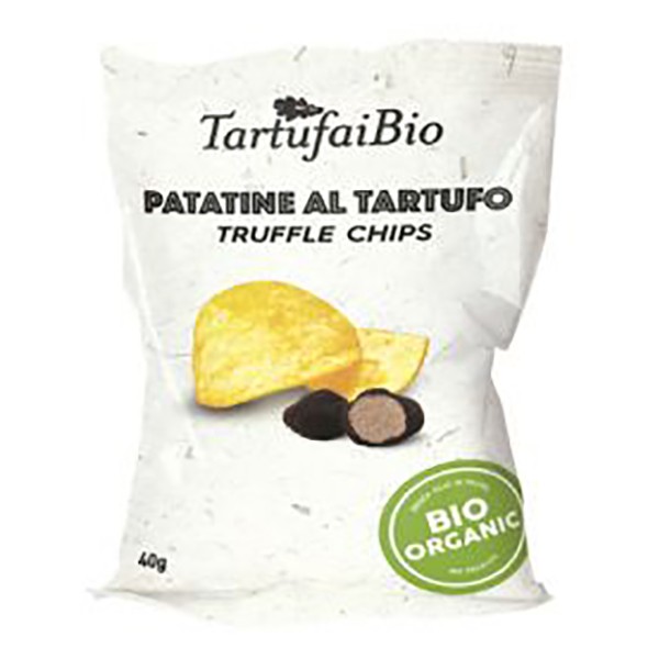 Savini Tartufi - Patatine al Tartufo - Linea Tartufai Bio - Linea Snack - Eccellenze al Tartufo - 40 g