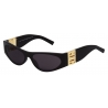 Givenchy - 4G Sunglasses in Acetate - Black - Sunglasses - Givenchy Eyewear