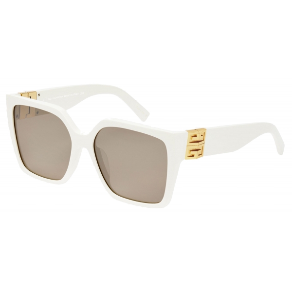 Givenchy - 4G Sunglasses in Acetate - White Butter - Sunglasses - Givenchy Eyewear