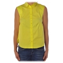 Liu Jo - Sleeveless Shirt - Yellow - Shirts - Made in Italy - Luxury Exclusive Collection