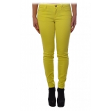 Liu Jo - Skinny Elasticized Jeans - Yellow - Trousers - Made in Italy - Luxury Exclusive Collection