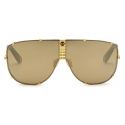 Philipp Plein - Aviator Plein Stud - Gold - Sunglasses - Philipp Plein Eyewear - New Exclusive Luxury Collection