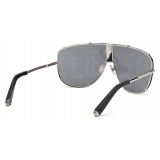 Philipp Plein - Aviator Plein Stud - Shiny Palladium - Sunglasses