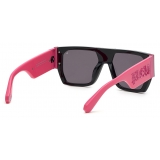 Philipp Plein - Square Sunglasses - Black Fuxia - Sunglasses - Philipp Plein Eyewear - New Exclusive Luxury Collection