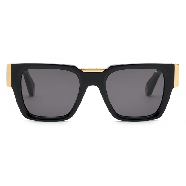 Philipp Plein - Square Sunglasses - Black Gold - Sunglasses - Philipp ...