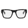Philipp Plein - Square Optical Frame Square Hexagonal Sunglasses - Black Silver - Sunglasses