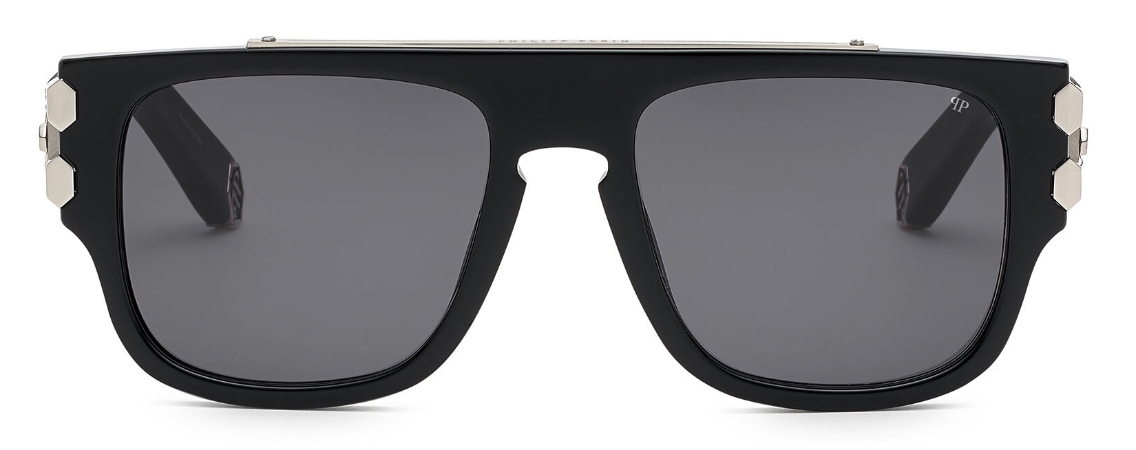 Black Bay Polarized Sunglasses - Classic Round Black Frame & Cool Grey Lens