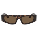 Dolce & Gabbana - Denim Sunglasses - Havana Dark Brown - Dolce & Gabbana Eyewear