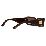 Dolce & Gabbana - DG Bella Sunglasses - Havana Dark Brown - Dolce & Gabbana Eyewear