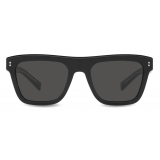 Dolce & Gabbana - Domenico Sunglasses - Black Dark Grey - Dolce & Gabbana Eyewear