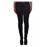 Liu Jo - Skinny Elasticized Jeans - Black - Trousers - Made in Italy - Luxury Exclusive Collection