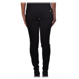 Liu Jo - Skinny Elasticized Jeans - Black - Trousers - Made in Italy - Luxury Exclusive Collection