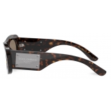 Dolce & Gabbana - Patchwork Denim Sunglasses - Tortoiseshell Havana Brown - Dolce & Gabbana Eyewear