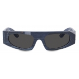 Dolce & Gabbana - Patchwork Denim Sunglasses - Patchwork Denim Dark Grey - Dolce & Gabbana Eyewear