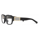 Dolce & Gabbana - Placchetta Sunglasses - Matte Black - Dolce & Gabbana Eyewear