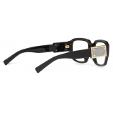 Dolce & Gabbana - Placchetta Sunglasses - Matte Black - Dolce & Gabbana Eyewear