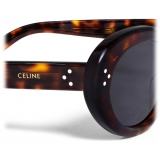 Céline - Cat Eye S193 Sunglasses in Acetate - Dark Havana - Sunglasses - Céline Eyewear