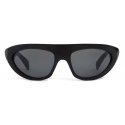 Céline - Black Frame 48 Sunglasses in Acetate Black - Black - Sunglasses - Céline Eyewear