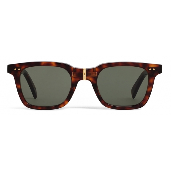 Céline Black Frame 44 Sunglasses In Acetate With Metal Red Havana Sunglasses Céline 7225