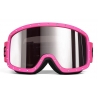 Céline - Celine Ski Mask in Plastic with Metal Studs & Mirror Lenses - Neon Magenta - Sunglasses - Céline Eyewear