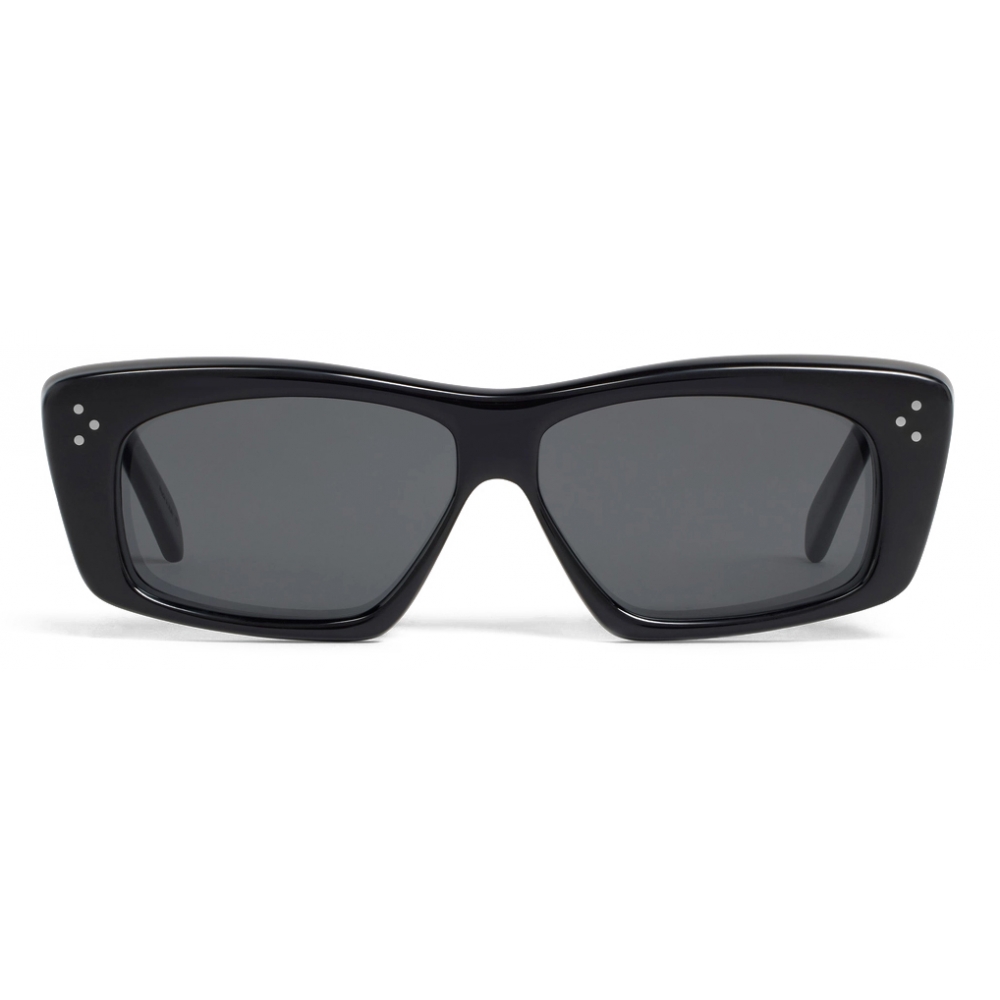 Céline - Black Frame 46 Sunglasses in Acetate - Black - Sunglasses ...