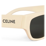 Céline - Occhiali da Sole Celine Monochroms 01 in Acetato - Vaniglia - Occhiali da Sole - Céline Eyewear