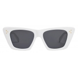 Céline - Occhiali da Sole Cat-Eye S187 in Acetato - Bianco - Occhiali da Sole - Céline Eyewear
