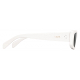 Céline - Celine Graphic S258 Sunglasses in Acetate - White - Sunglasses - Céline Eyewear