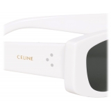 Céline - Occhiali da Sole Celine Graphic S258 in Acetato - Bianco - Occhiali da Sole - Céline Eyewear