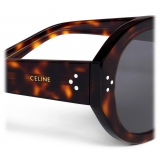 Céline - Occhiali da Sole Rotondi S240 in Acetato - Avana Rosso - Occhiali da Sole - Céline Eyewear