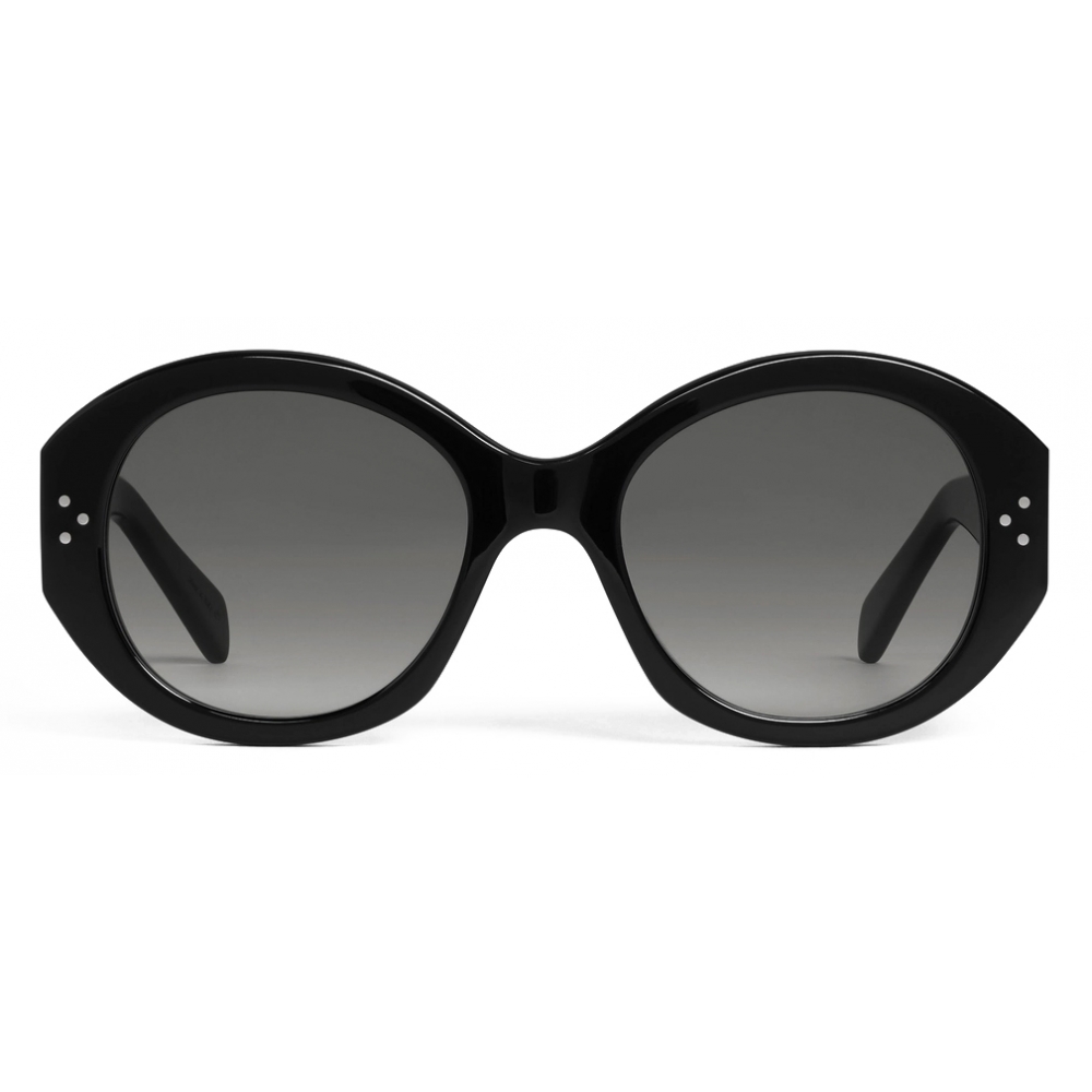 Céline - Round S240 Sunglasses in Acetate - Black - Sunglasses - Céline ...