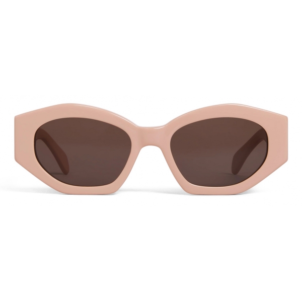 Céline - Triomphe 08 Sunglasses in Acetate - Nude - Sunglasses - Céline Eyewear