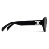 Céline - Triomphe 08 Sunglasses in Acetate - Black - Sunglasses - Céline Eyewear