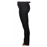 Liu Jo - Pantalone Skinny Fantasia Quadri - Nero - Pantaloni - Made in Italy - Luxury Exclusive Collection