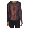 Liu Jo - Maglia Fantasia Geometrica - Multicolor - Maglieria - Made in Italy - Luxury Exclusive Collection