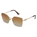 Bulgari - B.Zero1 - B.Zero1 Square Metal Sunglasses - Brown - B.Zero1 Collection - Sunglasses - Bulgari Eyewear