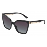 Bulgari - B.Zero1 - B.Zero1 "Downtown" Cat Eye Acetate Sunglasses - Black - B.Zero1 Collection - Sunglasses - Bulgari