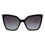 Bulgari - B.Zero1 - B.Zero1 "Downtown" Cat Eye Acetate Sunglasses - Black - B.Zero1 Collection - Sunglasses - Bulgari