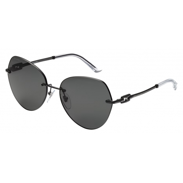 Bulgari - B.Zero1 - B.Zero1 Aviator Metal Sunglasses - Black - B.Zero1 Collection - Sunglasses - Bulgari Eyewear