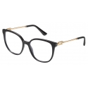 Bulgari - B.Zero1 - B.Zero1 Cat Eye Acetate Optical Glasses - Black - B.Zero1 Collection - Optical Glasses - Bulgari Eyewear