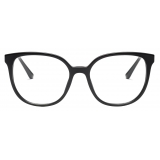 Bulgari - B.Zero1 - B.Zero1 Cat Eye Acetate Optical Glasses - Black - B.Zero1 Collection - Optical Glasses - Bulgari Eyewear
